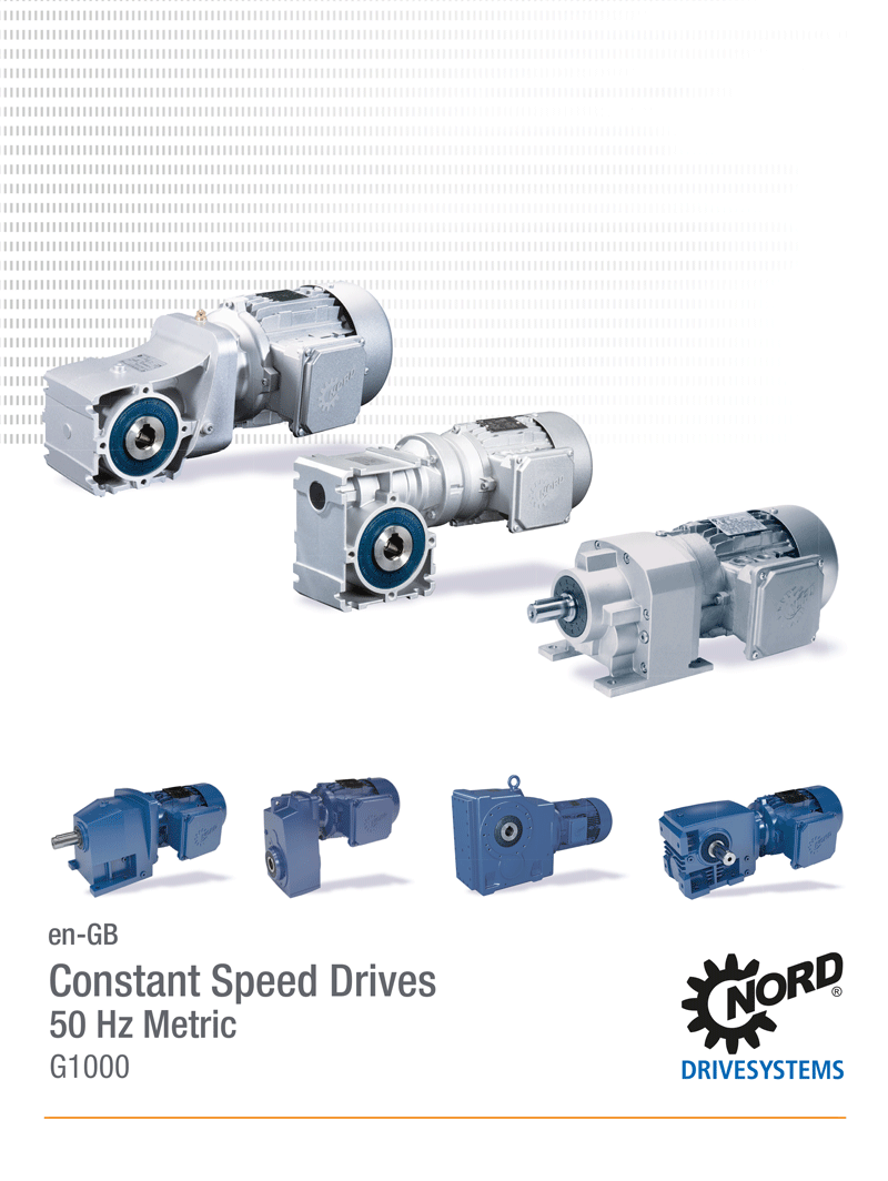 Catalogue Nord Drivesystems