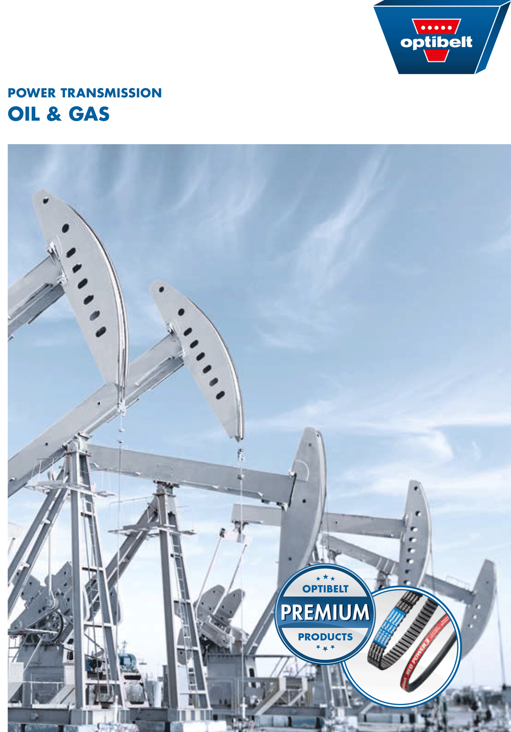 Catalogue courroies Optibelt pour pétrole et gaz