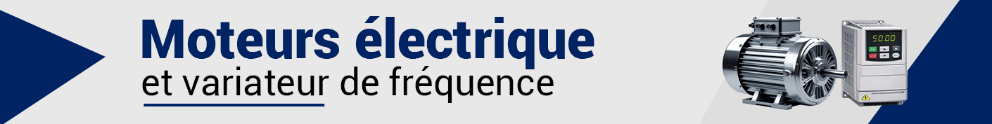 Moteurs électrique et variateur de fréquence