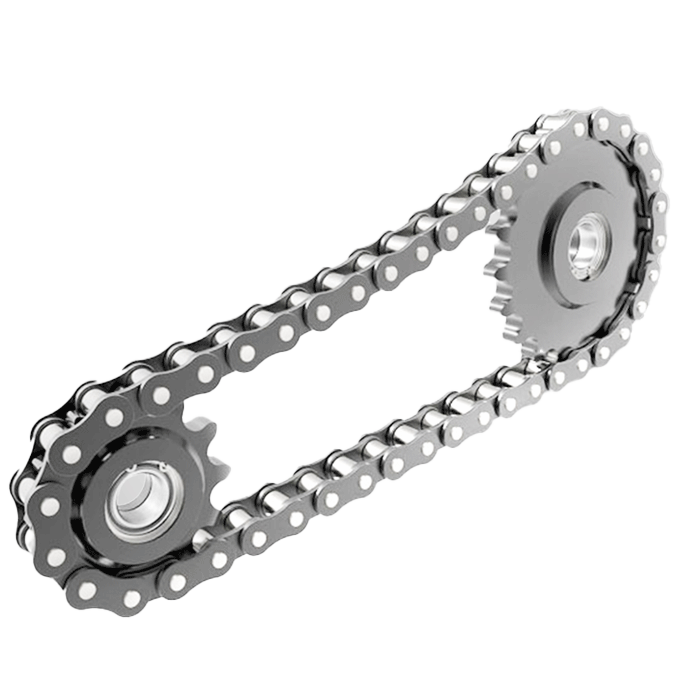 Chaines, pignons et accessoires