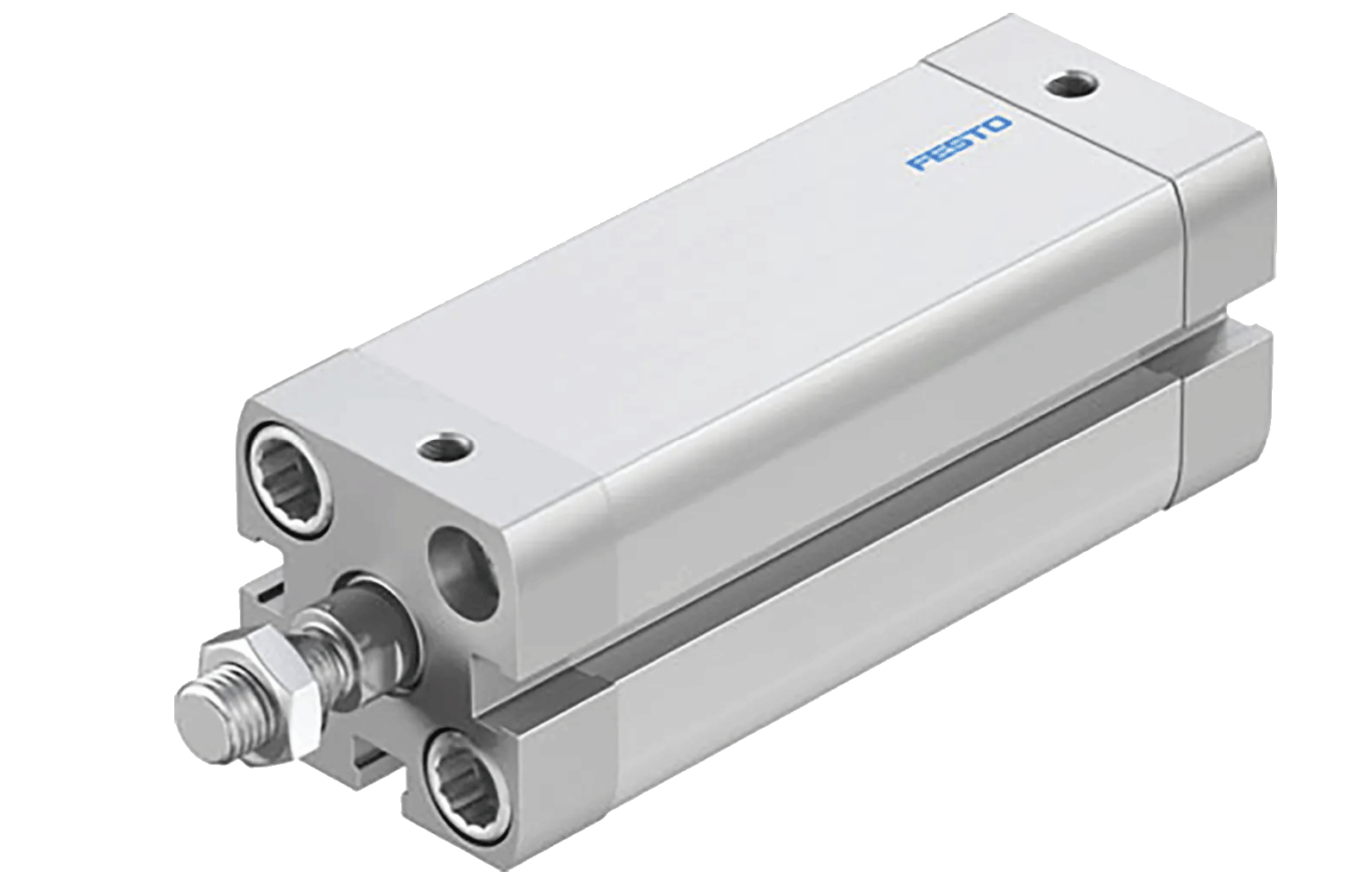 VERIN PNEUMATIQUE FESTO ADN 536295 DOUBLE ACTION , DIAM. DE 40MM, COURSE 40MM, PISTON FILETE MALE M10x1,25, CONNECTION G1/8" ADN-40-40-A-P-A
