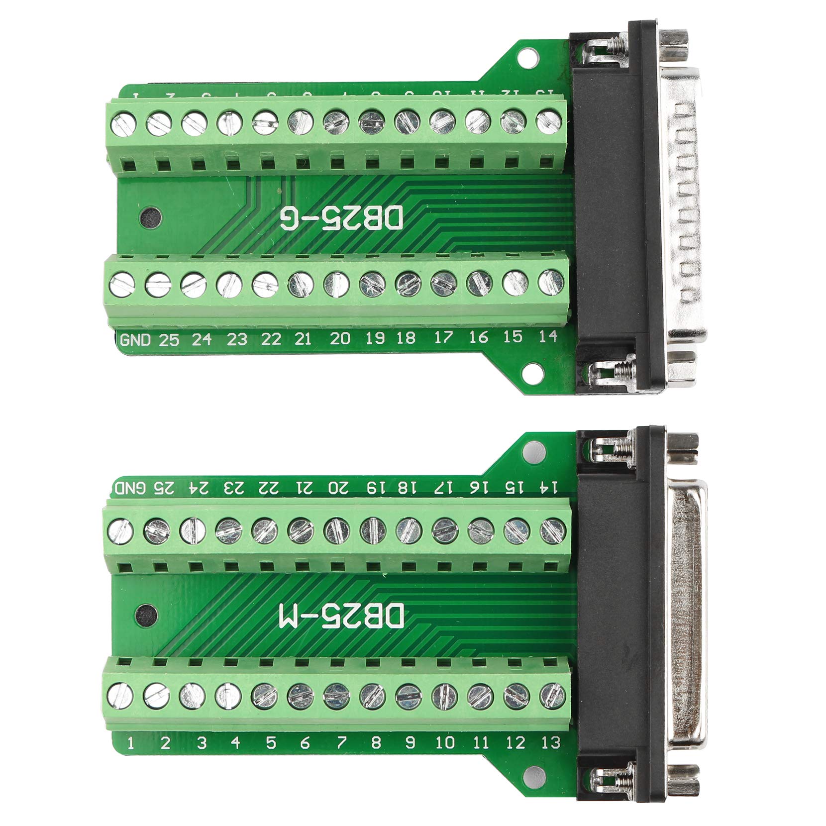 MODULE D’AFFICHAGE DISTANT CONNECTEUR SUBD9P‑MÂLE , BORNIER 1..9+MASSE (GND)