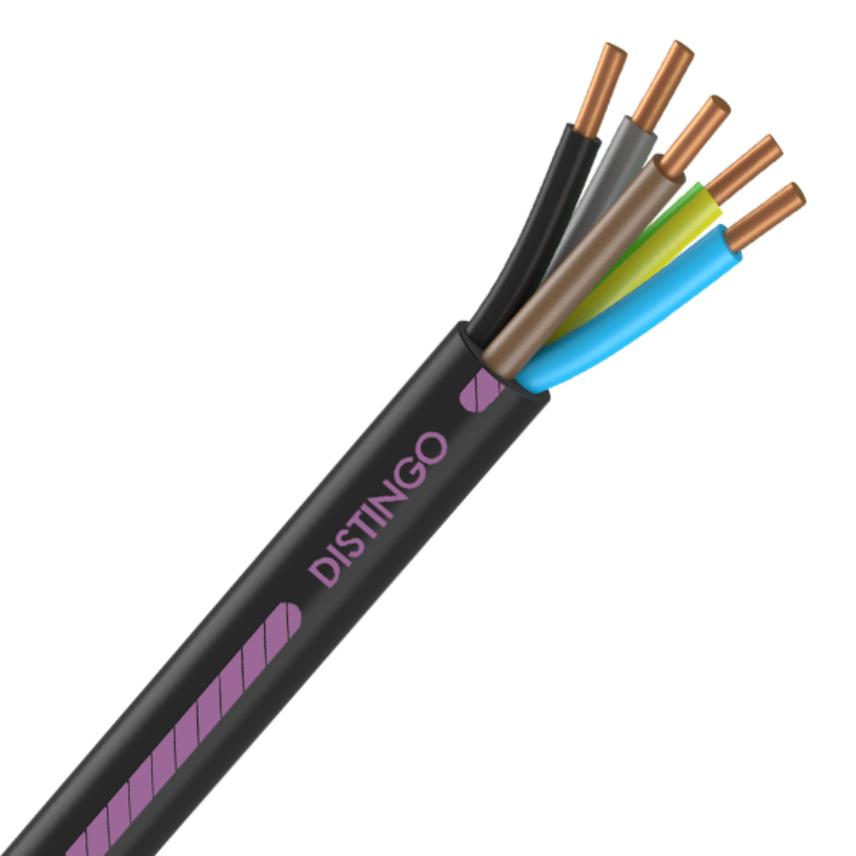 CÂBLE RIGIDE NEXANS U-1000 R2V DISTINGO 5G4