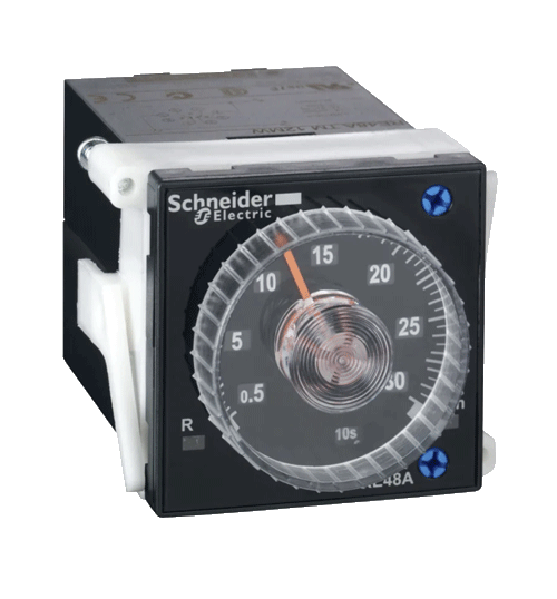 Relais temporisé Schneider Electric Harmony Time 1, Panneau 24 to 240 V dc 24V c.a., 240 V c.a., 2 contacts, 0.02 s to
RE48ATM12MW