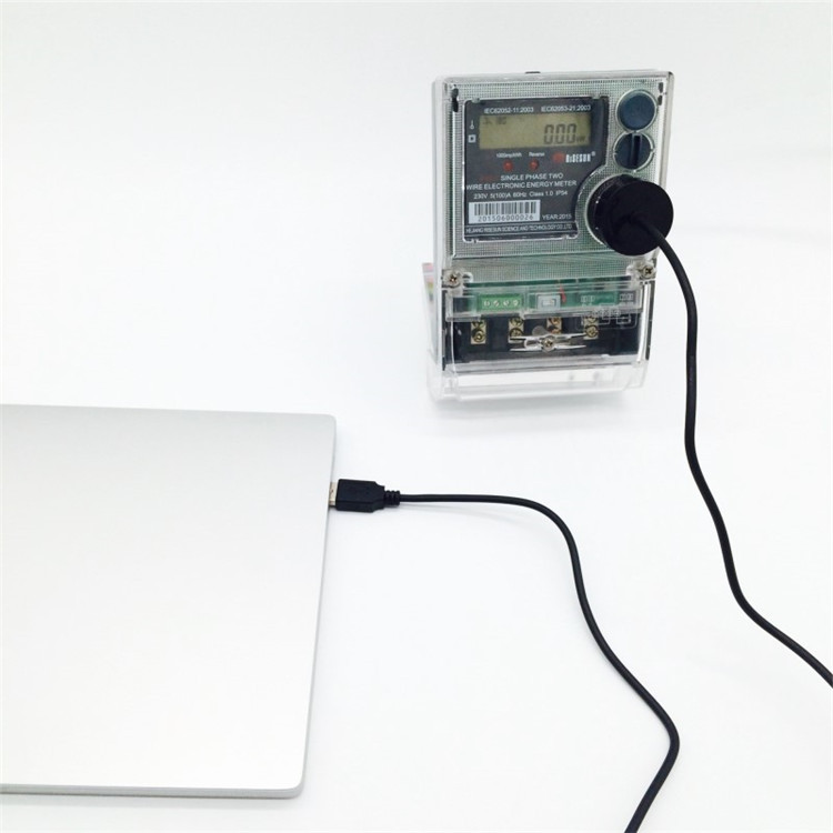 SONDE OPTIQUE USB DE LECTURE POUR COMPTEURS ÉLECTRIQUES – RJ-OPUSB-IEC
