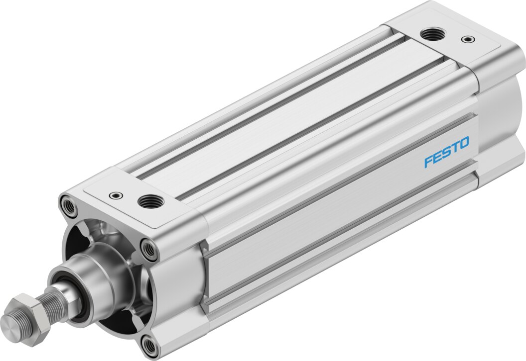 VERIN PNEUMATIQUE PROFILE FESTO DSBC-80-200-D3-PPVA-N3, DIAM. 80MM COURSE 200MM, DOUBLE EFFET