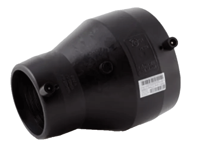 Réducteur PE100 injecté ou manchon de réduction électrosoudable, NF EN 12201-3 / ISO 4427-3, PN10 DN90/75