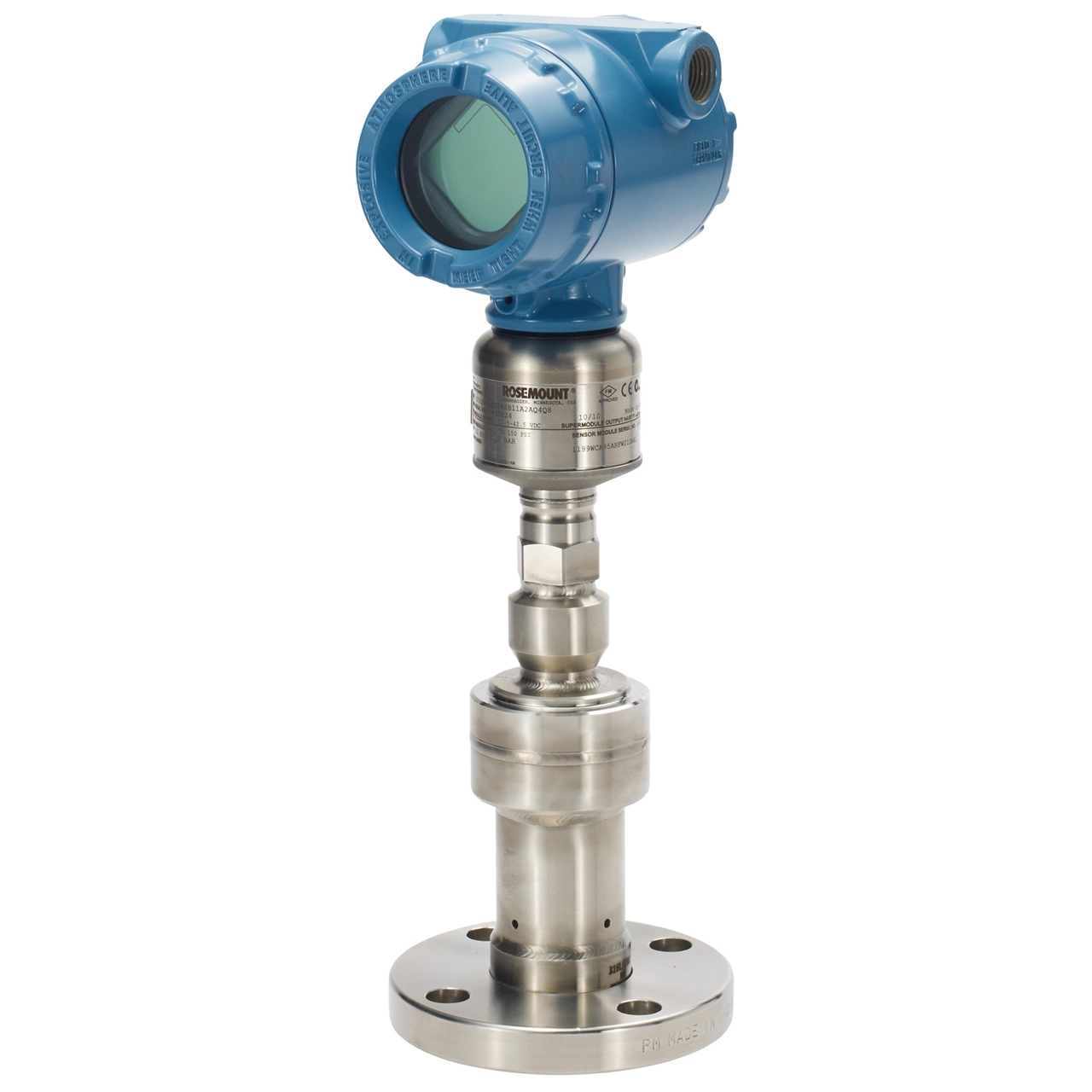 TRANSMETTEUR DE PRESSION DIFFERENTIELLE ULTRA-HAUTE PERFORMANCE ROSEMOUNT 3051S (SERIE SUPERMODULE) DE MARQUE EMERSON